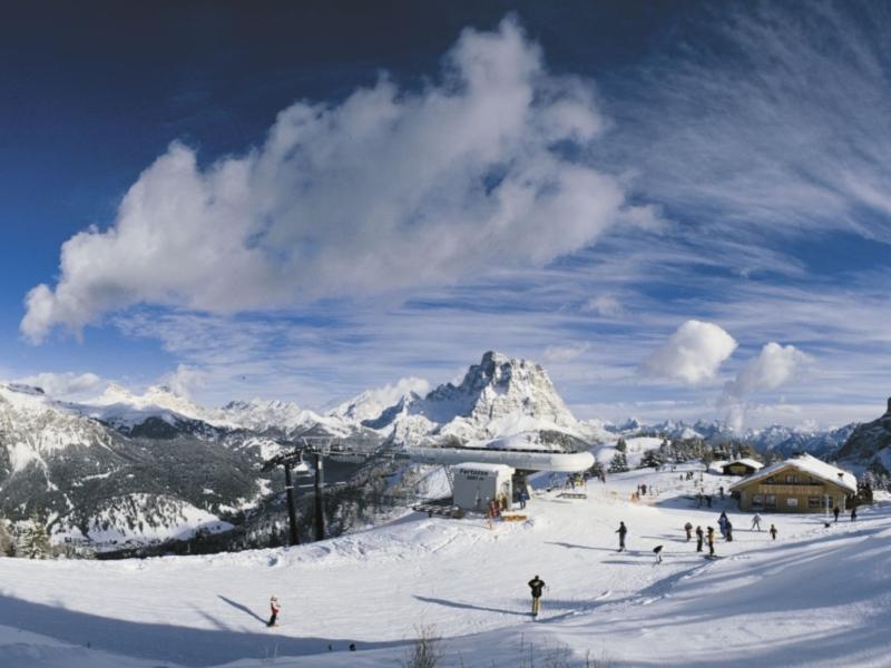 Appartamento Cesa da Riz Colle Santa Lucia Esterno foto